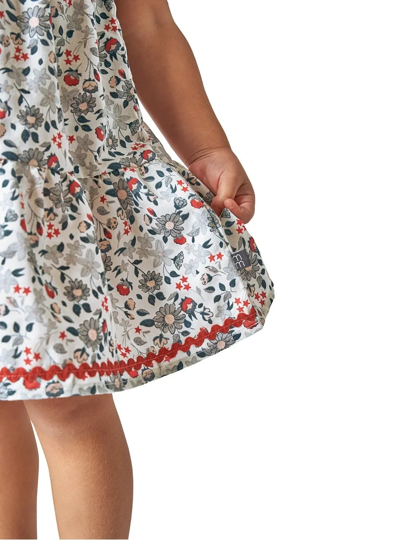 Modern Moments Toddler Girl Wide Strap Dress, Sizes 12M-5T | Walmart (US)