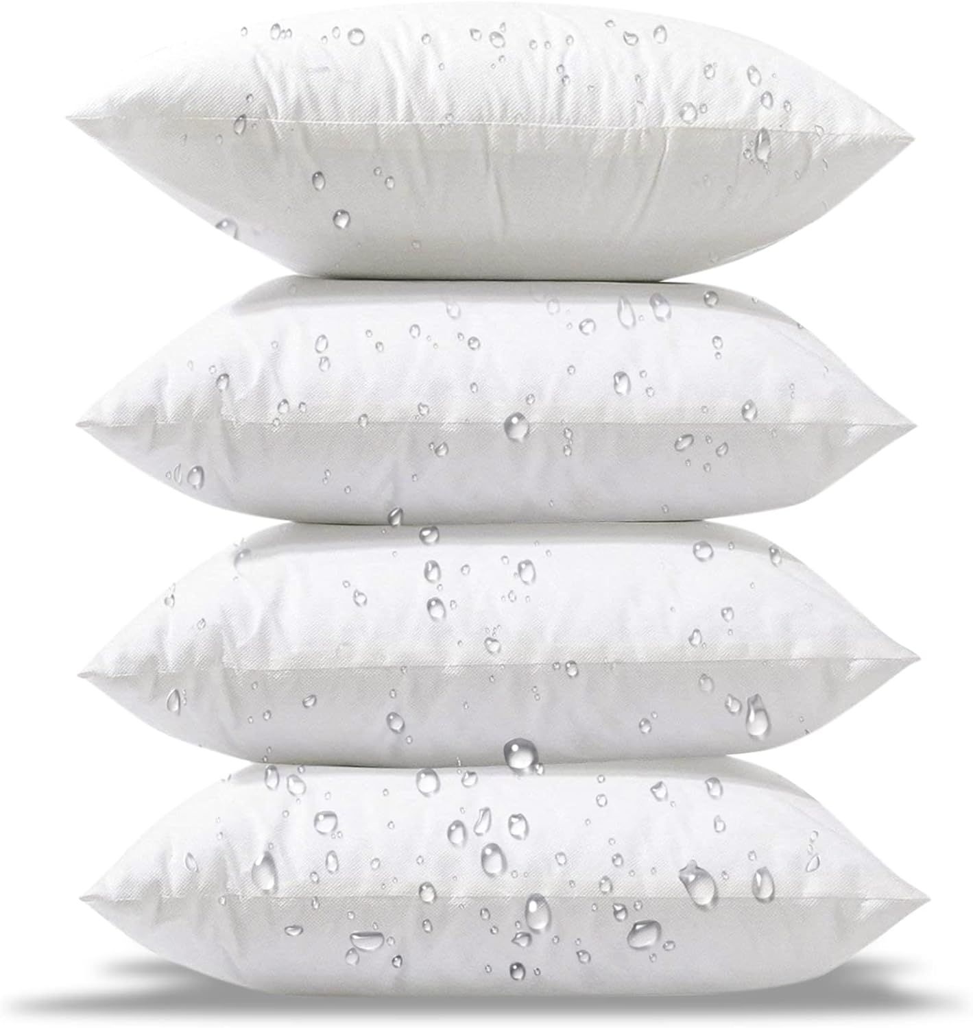 Phantoscope 18 x 18 Pillow Inserts - Pack of 4 Outdoor Water Resistant Throw Pillow Inserts Hypoa... | Amazon (US)