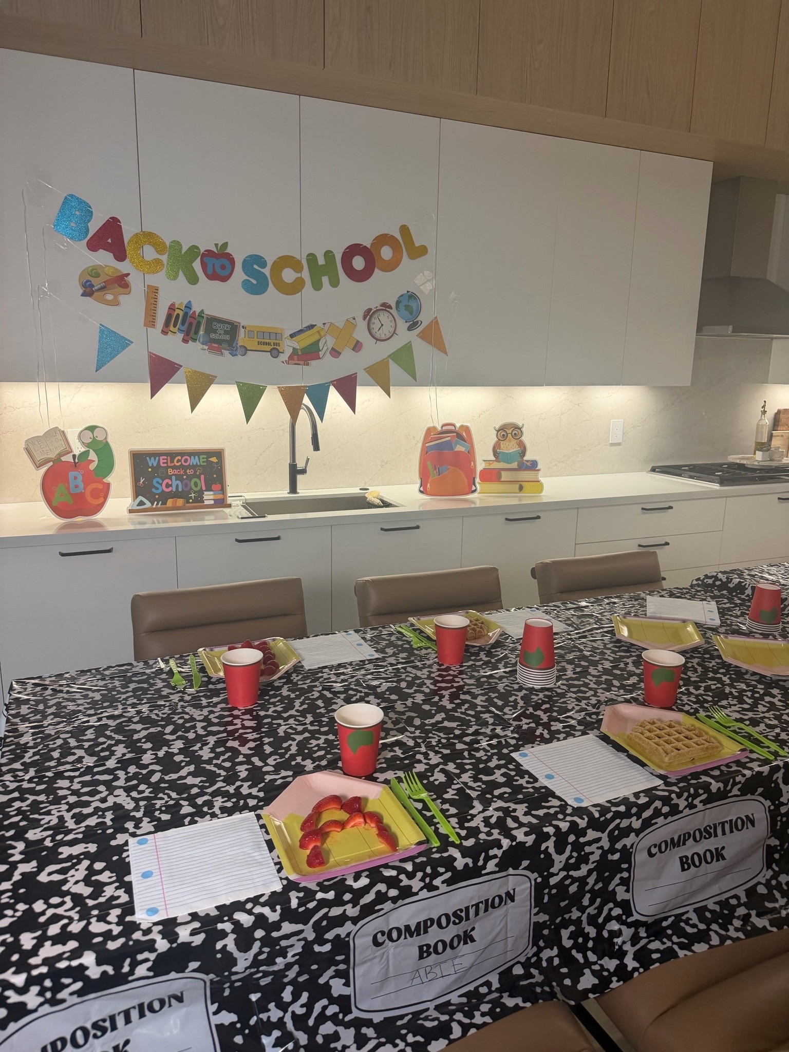 Back to school breakfast!