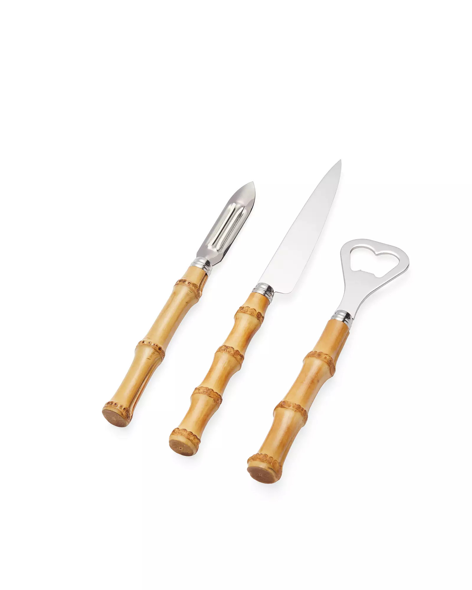 Sabre Bamboo 3-Piece Bar Set | Serena and Lily