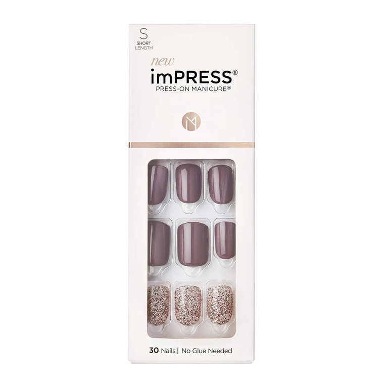 KISS imPRESS Press-on Manicure - Flawless, Short | Walmart (US)