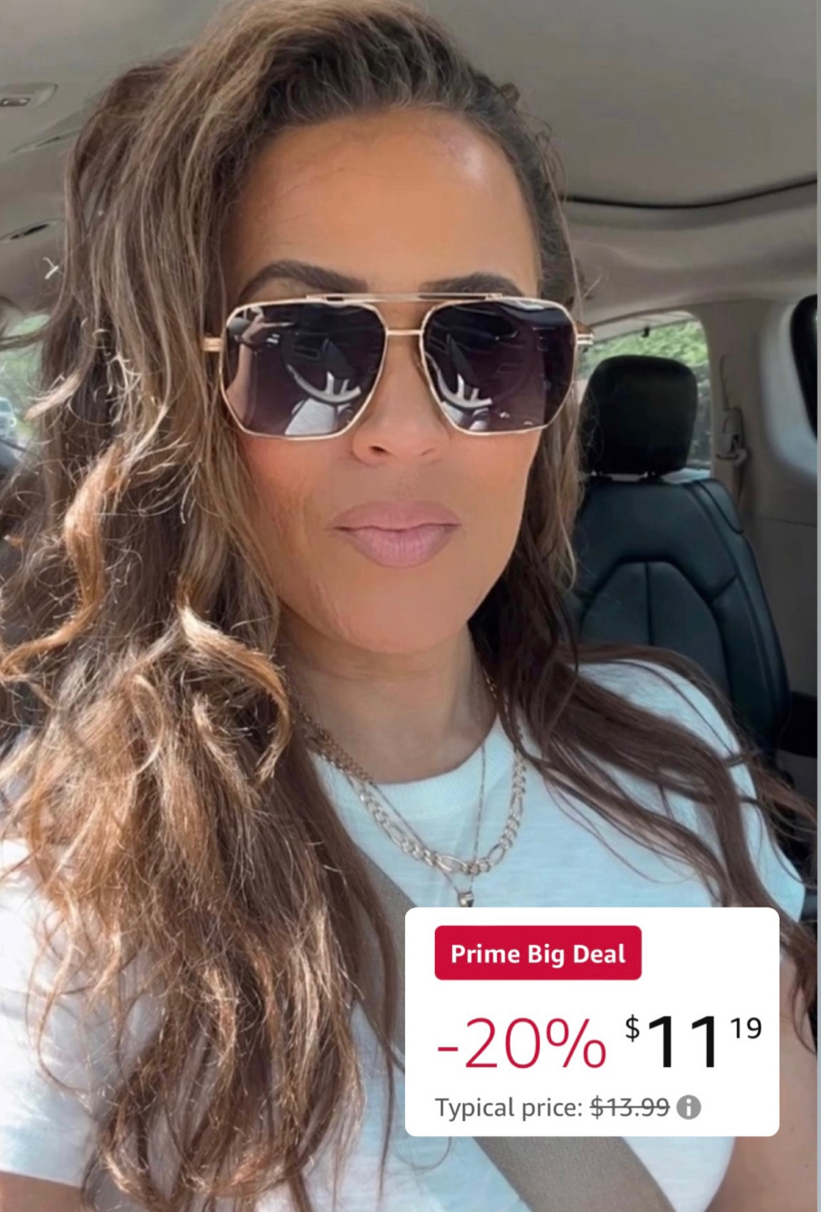 My favorite Bottega dupe inspired sunnies are part of Prime Day! Amazon Prime Day ends 10/9! LOVE the distressed wash of this budget friendly tshirt, available in multiple colors, designer inspired sunglasses, accessories, favorite sunglasses, sunglasses, Amazon, Amazon find, Amazon Prime Day, Prime Day Big Deals, Madewell #LaidbackLuxeLife

Top: S (love this new find I wear multiple times a week! It’s so good!)

Follow me for more fashion finds, beauty faves, lifestyle, home decor, sales and more! So glad you’re here!! XO, Karma

#LTKxMadewell #LTKSaleAlert #LTKxPrimeDay