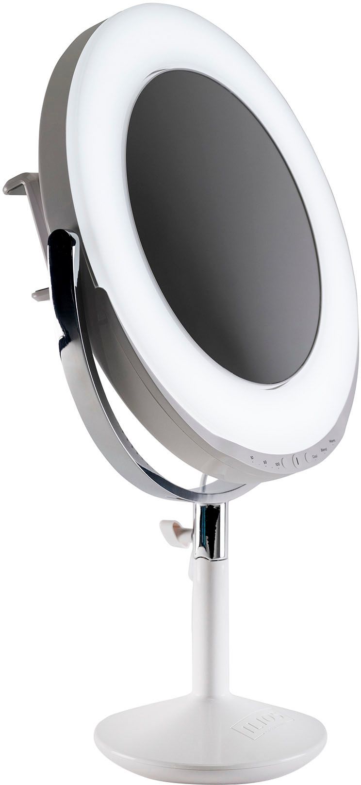 Ilios All-in-One Makeup Mirror & Beauty Ring Light White BR-001 - Best Buy | Best Buy U.S.