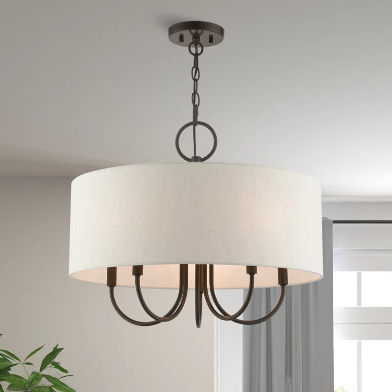 Raymond 5 - Light Dimmable Drum Chandelier | Wayfair North America
