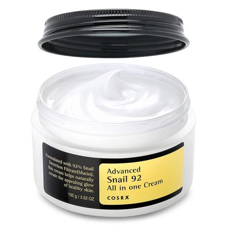 Snail Mucin 92% Moisturizer 3.52oz/ 100g Daily Repair Face Gel Cream for Dry Sensitive Skin Not Tested on Animals No Parabens No Sulfates No Phthalates Korean Skincare | Walmart (US)