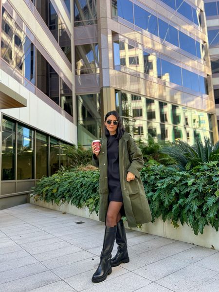 Wrapped in warmth and style - stepping into the new season with my sleek new jacket | jacket | parka | winter jacket | winter outfit | green jacket #ad #notsoape @notsoape @shop.ltk 

#LTKHoliday #LTKSeasonal #LTKstyletip