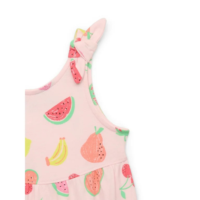 Garanimals Toddler Girl Printed Jersey Tank Dress, Sizes 12M-5T | Walmart (US)