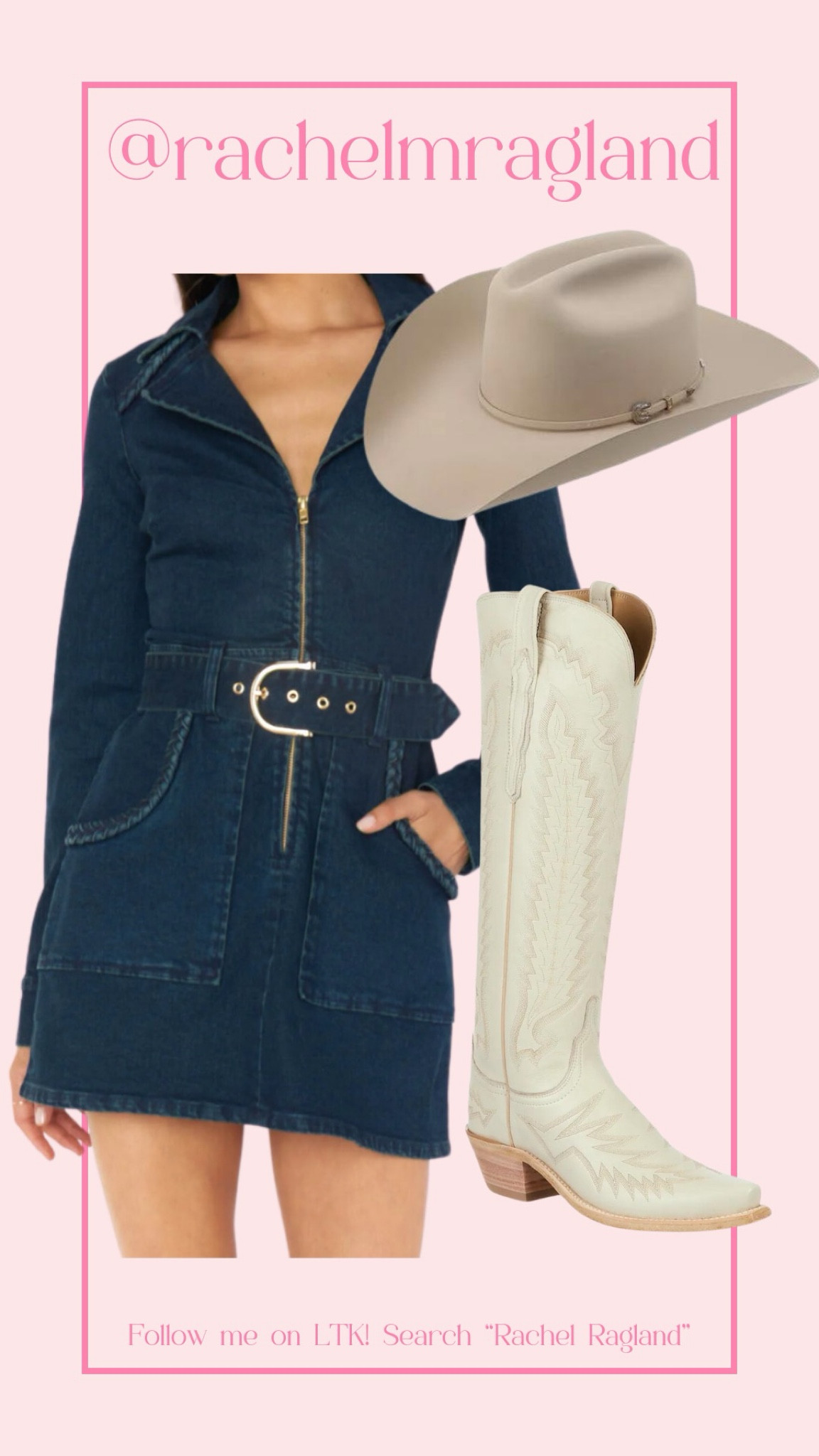 Western. Classic country. Lucchese. Rodeo. FWSSR. Houston. San Antonio. Fort Worth. NFR. Denim dress. Show me your mumu  

#LTKmidsize #LTKshoecrush #LTKstyletip