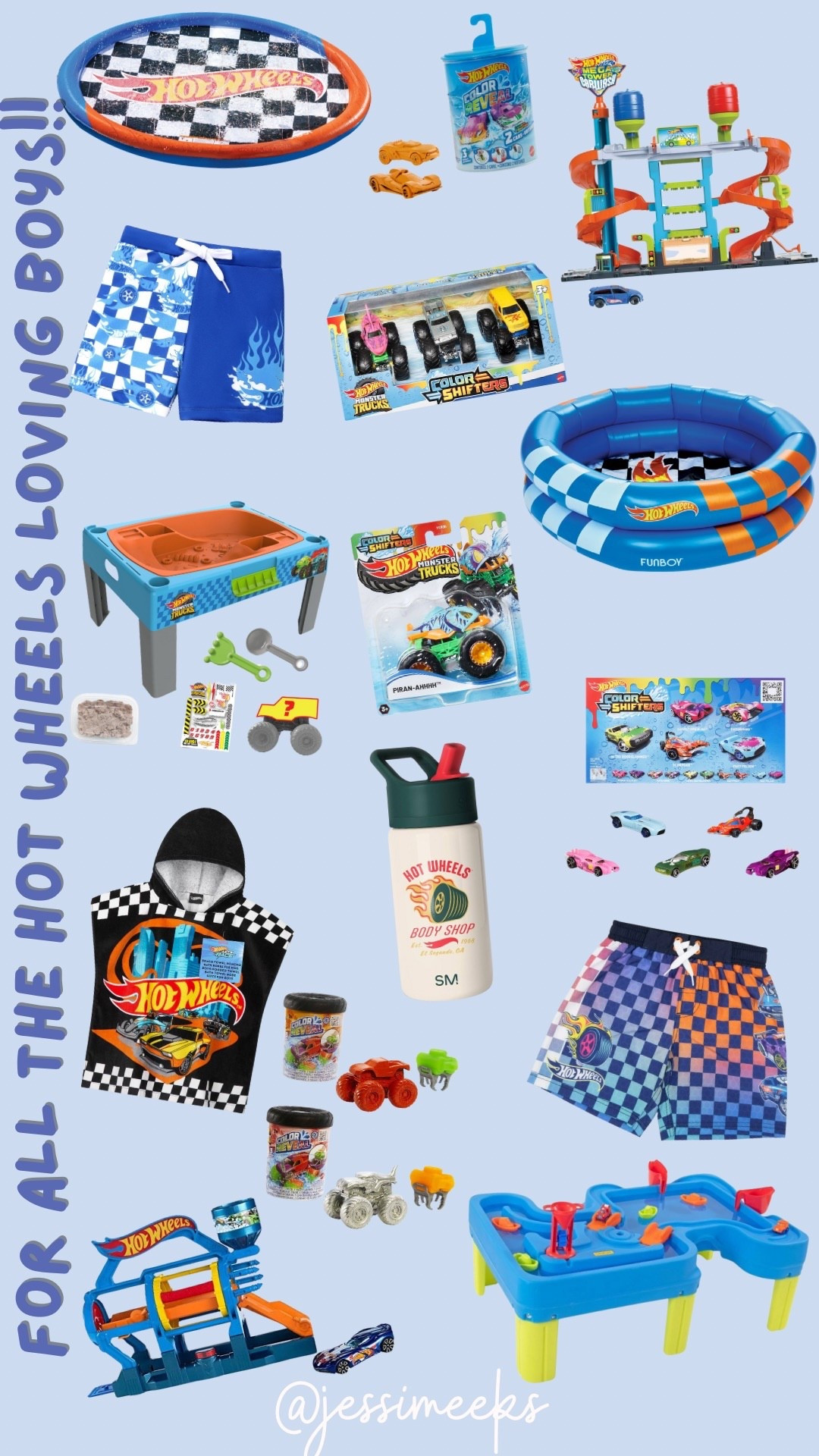 summer time hot wheels fun!!!

#LTKSwim #LTKFamily #LTKKids
