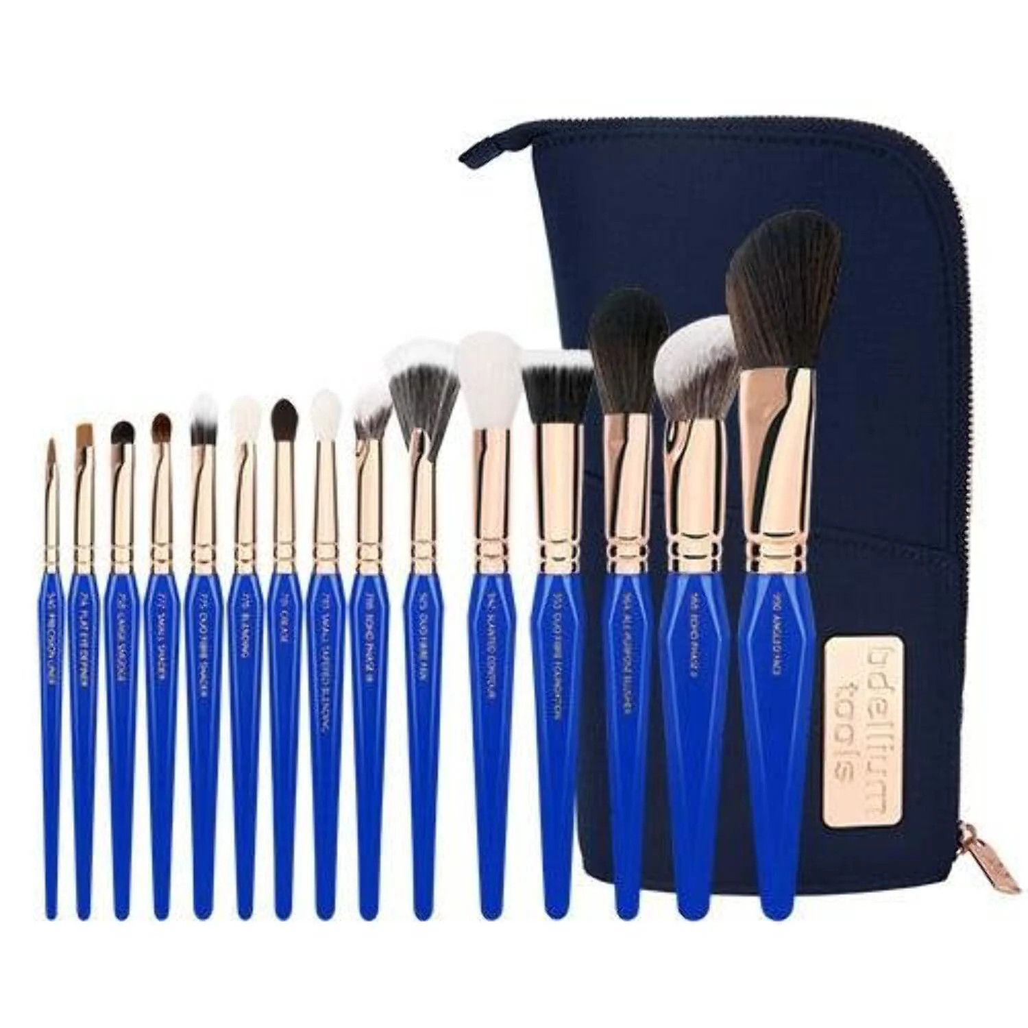 bdellium tools Golden Triangle Phase III Complete 15pc Brush Set with Pouch | Walmart (US)
