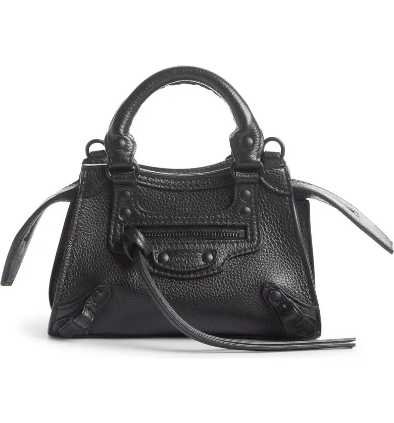 Mini Neo Classic City Leather Top Handle Bag | Nordstrom