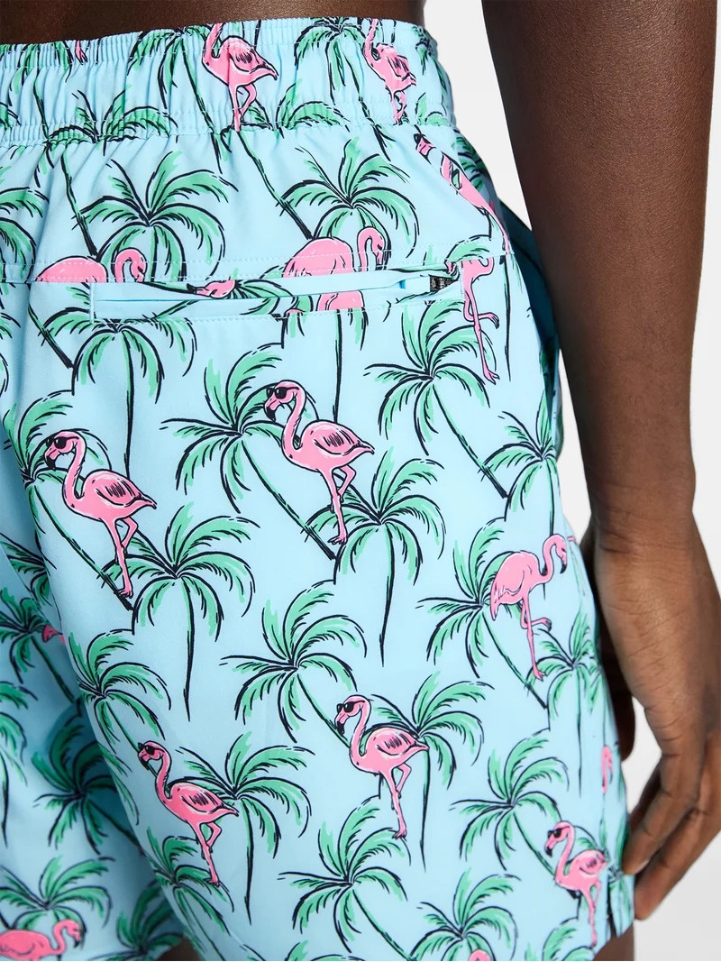 George Men's and Big Men's Performance Lined Swim Trunks, 5" Inseam, Sizes S-3XL | Walmart (US)