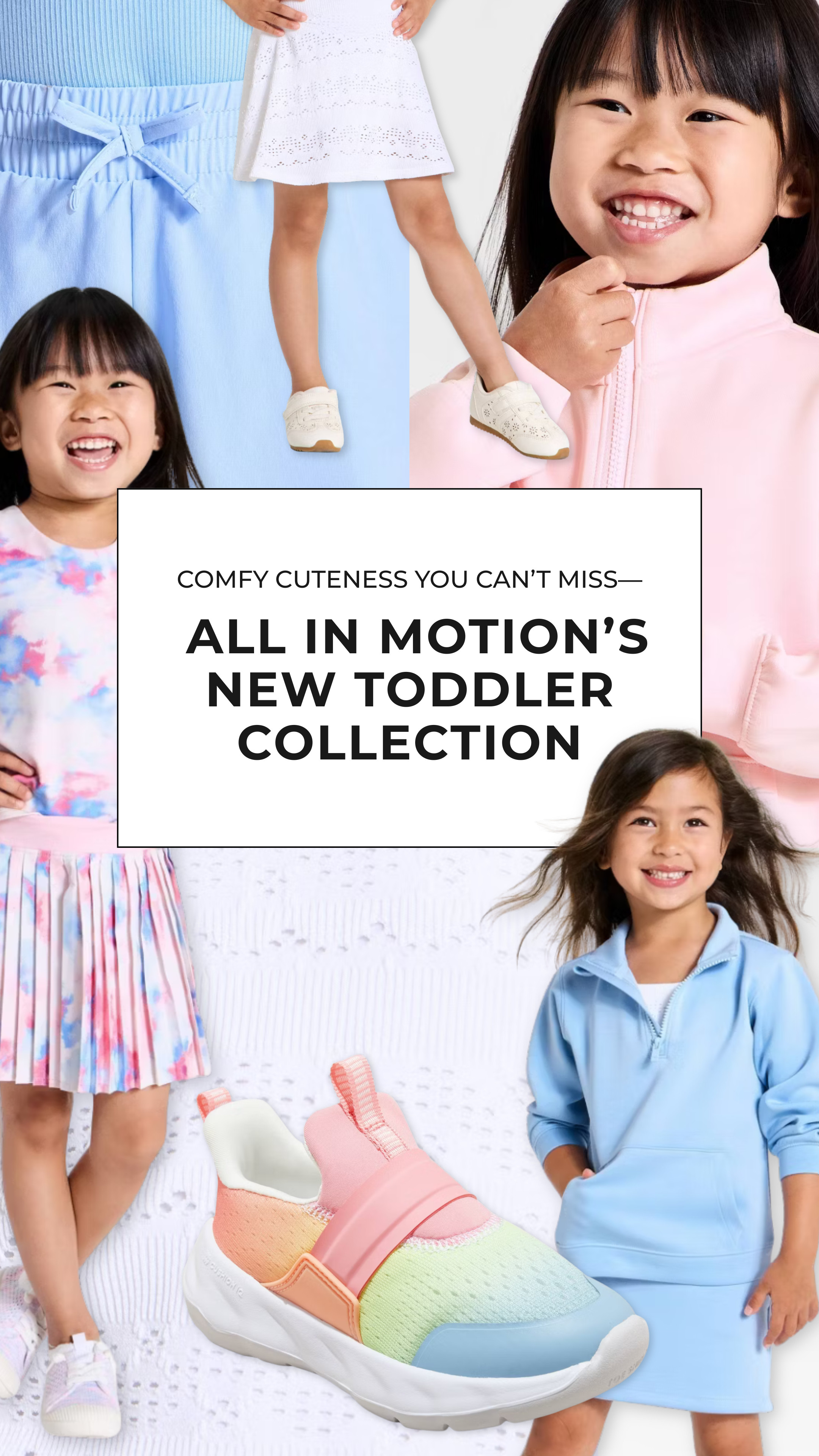 It’s the comfy cuteness you can’t miss—All in Motion has finally arrived for toddlers! Shop our top picks for your girl on the go! 🩷  

 #LTKActive #LTKKids