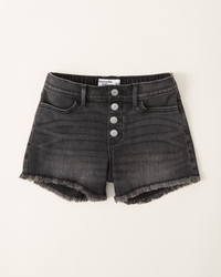 high rise mini mom shorts | Abercrombie & Fitch (US)