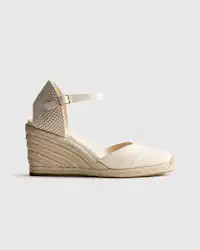 Canvas Espadrille Wedge Sandal | Quince