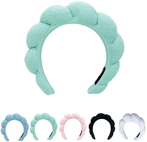 HIJUNE Mimi and Co Spa Headband for Women, Aesthetic Face Washing Sponge Headband for Skin Care, ... | Amazon (US)