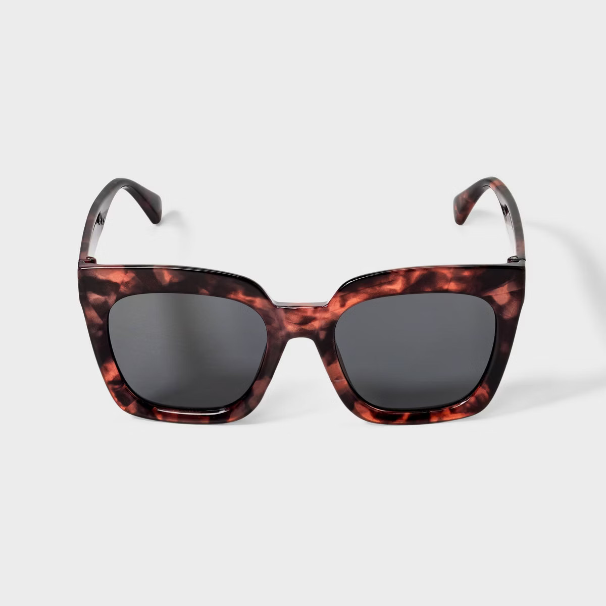 Womens Shiny Plastic Square Sunglasses - Universal Thread™ Rose | Target