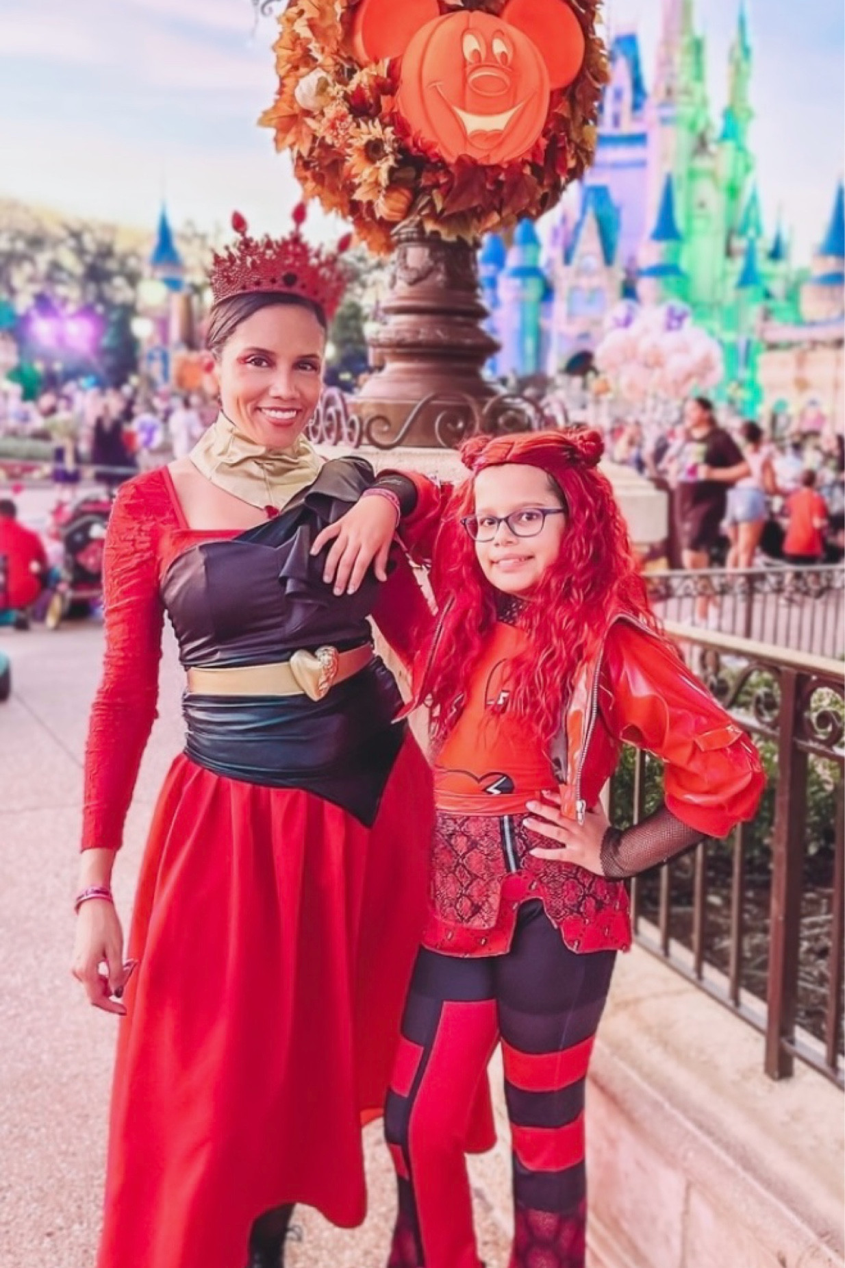 Disney Descendants 4 Rise of Red Halloween costume Mickey’s Not So Scary Halloween Party Mom daughter Queen of hearts Amazon  

#LTKHalloween #LTKSeasonal