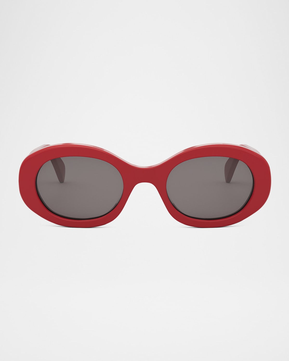 Triomphe Oval Sunglasses | Neiman Marcus