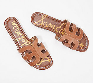 Sam Edelman Classic Slide Sandals - Bay | QVC