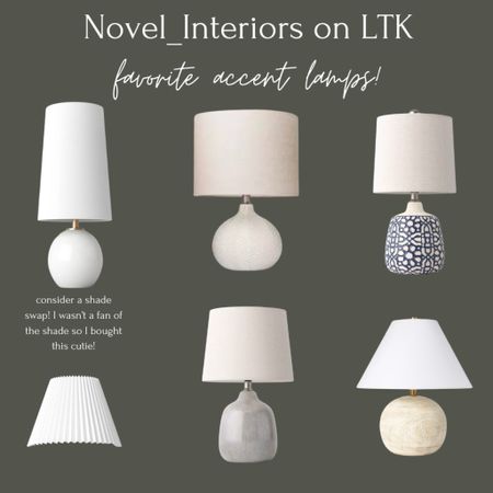 These cutie lamps are so affordable and add so much to a room!

#LTKfamily #LTKhome #LTKfindsunder100