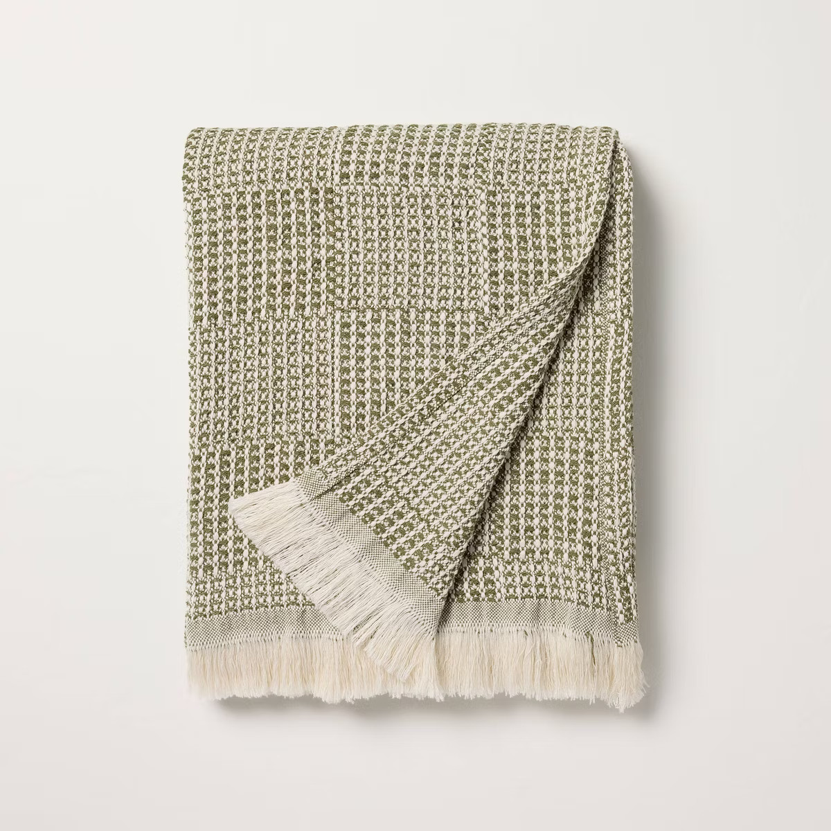 Checkered Knit Throw Blanket - Hearth & Hand™ with Magnolia | Target