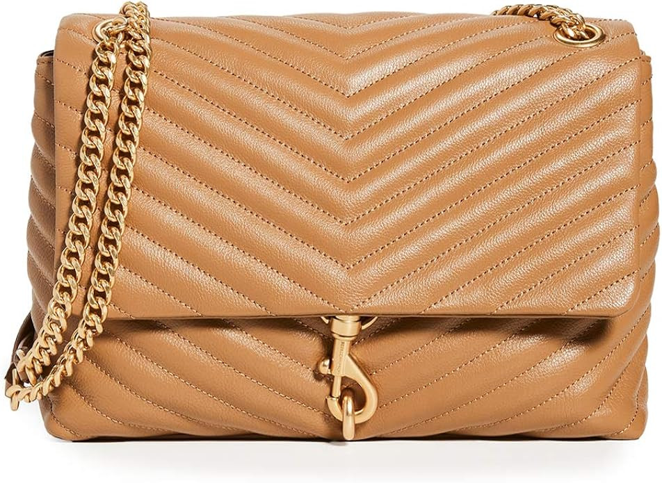 Rebecca Minkoff Women's Edie Flap Shoulder Bag | Amazon (US)
