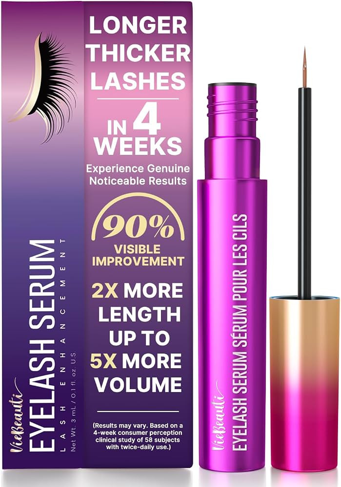 Amazon.com: VieBeauti Premium Eyelash Growth Serum: Lash Enhancing Serum with Advanced Formula to... | Amazon (US)