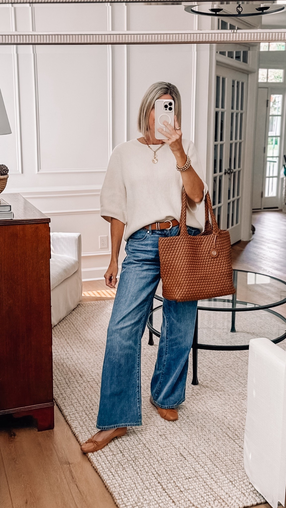 Fall Sale Finds - A couple of crisp mornings = me in full fall mode 🍂  Wearing a 27/4 in jeans, small in sweater






#loftstyle #fallfashion #widelegjeans #sweaterweather #cardiganseason #ltkfall #ltkstyle #falloutfits #cozystyle #neutralstyle #autumnvibes


#LTKSeasonal #LTKFindsUnder50 #LTKSaleAlert