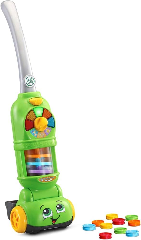 LeapFrog Pick Up and Count Vacuum, Green | Amazon (US)