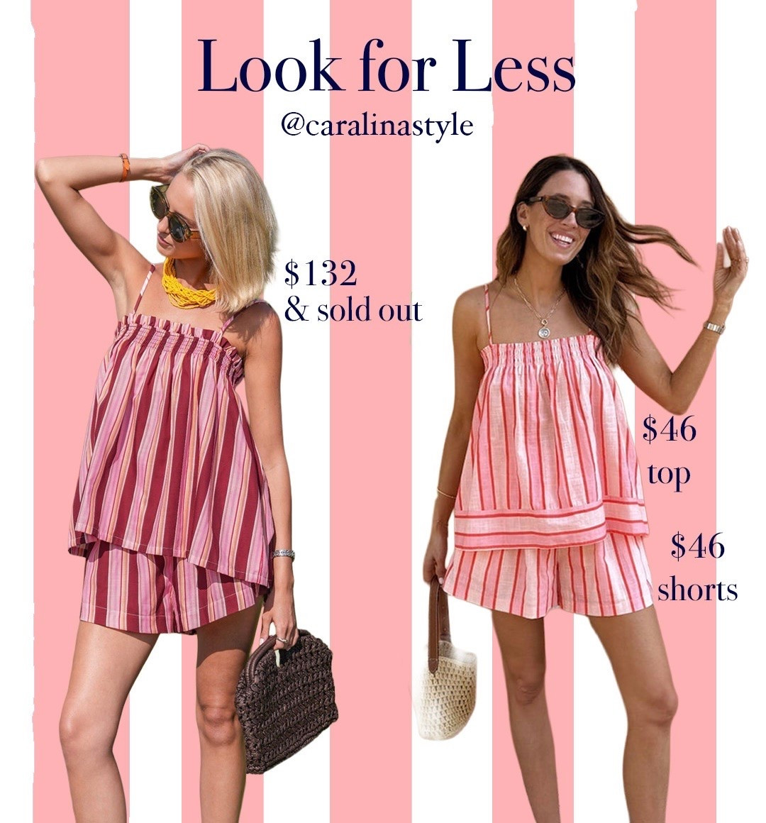 Found a look for less on everyone’s favorite sets recently