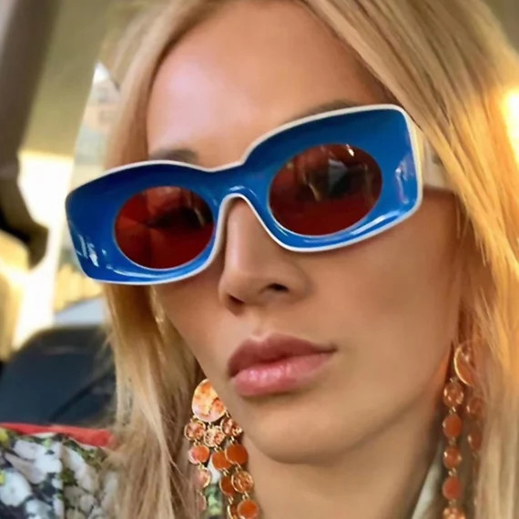 Personalized sunglasses, concave frame, sunglasses | Etsy (US)