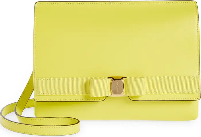 Salvatore Ferragamo Vara Bow Leather Shoulder Bag | Nordstrom | Nordstrom