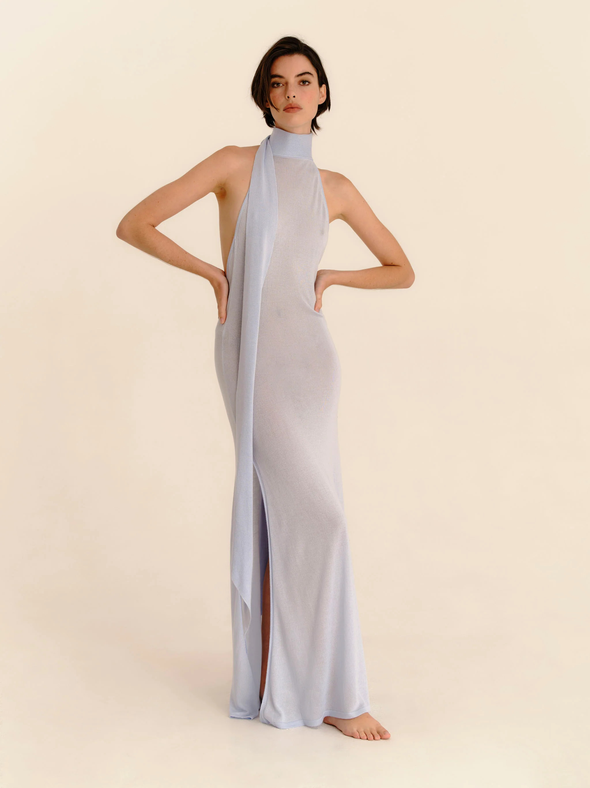 Cascade Dress 2.0 - Aquamarine | Leny Clo (Global)