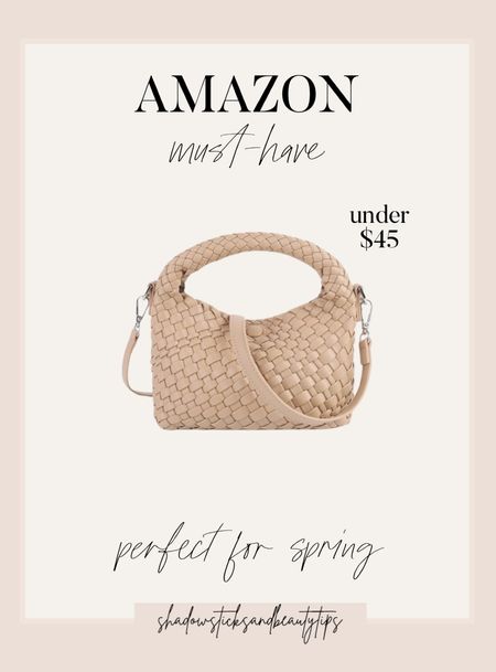 Spring bag from Amazon 

#LTKSeasonal #LTKitbag #LTKstyletip