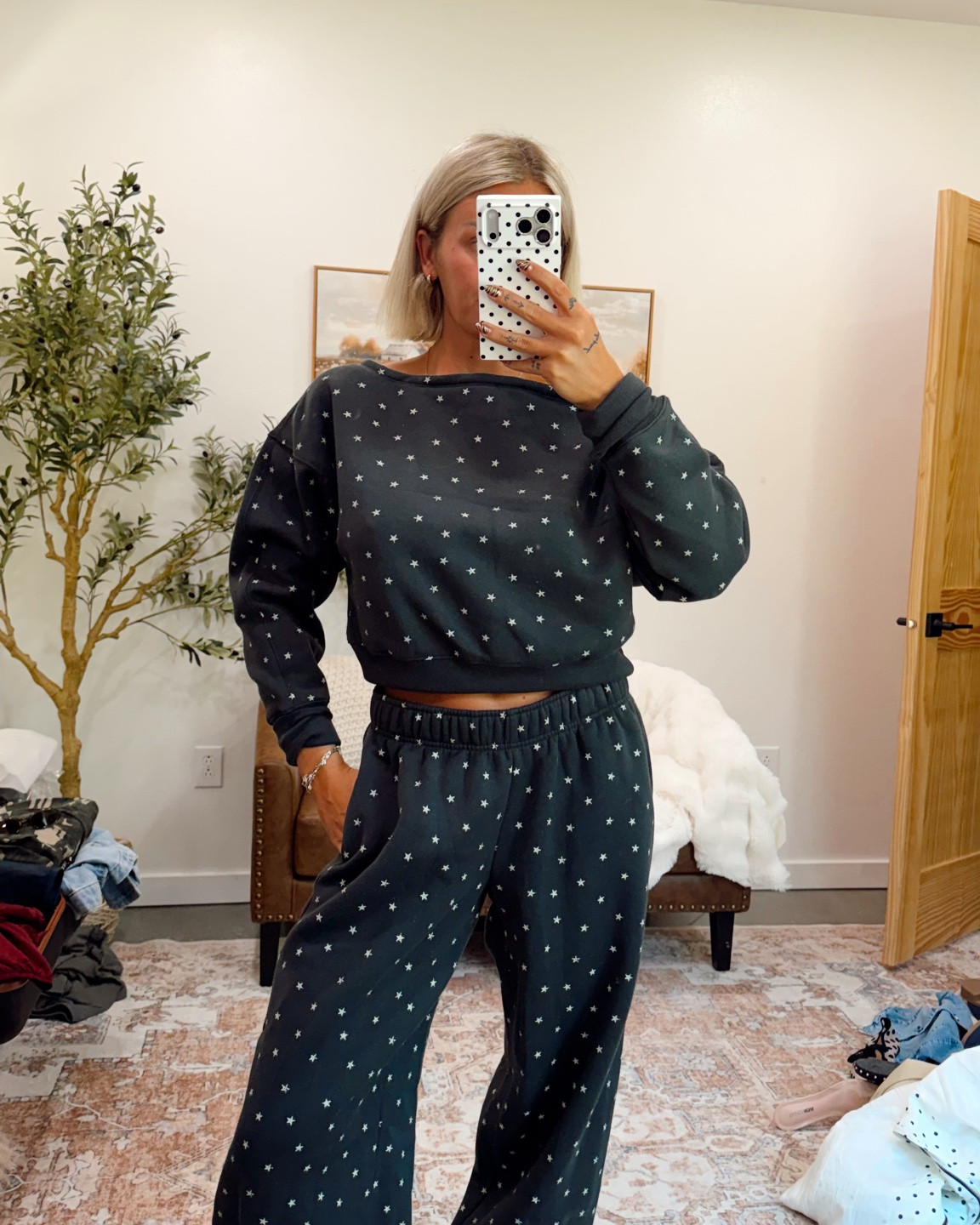 This set is perfect! Cotton ☁️ @Target 

Wearing a small

#LTKNYFW #LTKootd #LTKmomlife