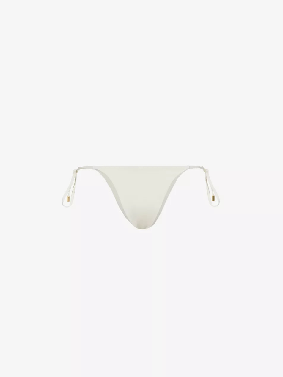 Palma high-rise stretch-recycled nylon bikini bottoms | Selfridges
