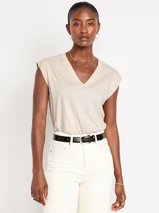 Sleeveless V-Neck Top | Old Navy (US)