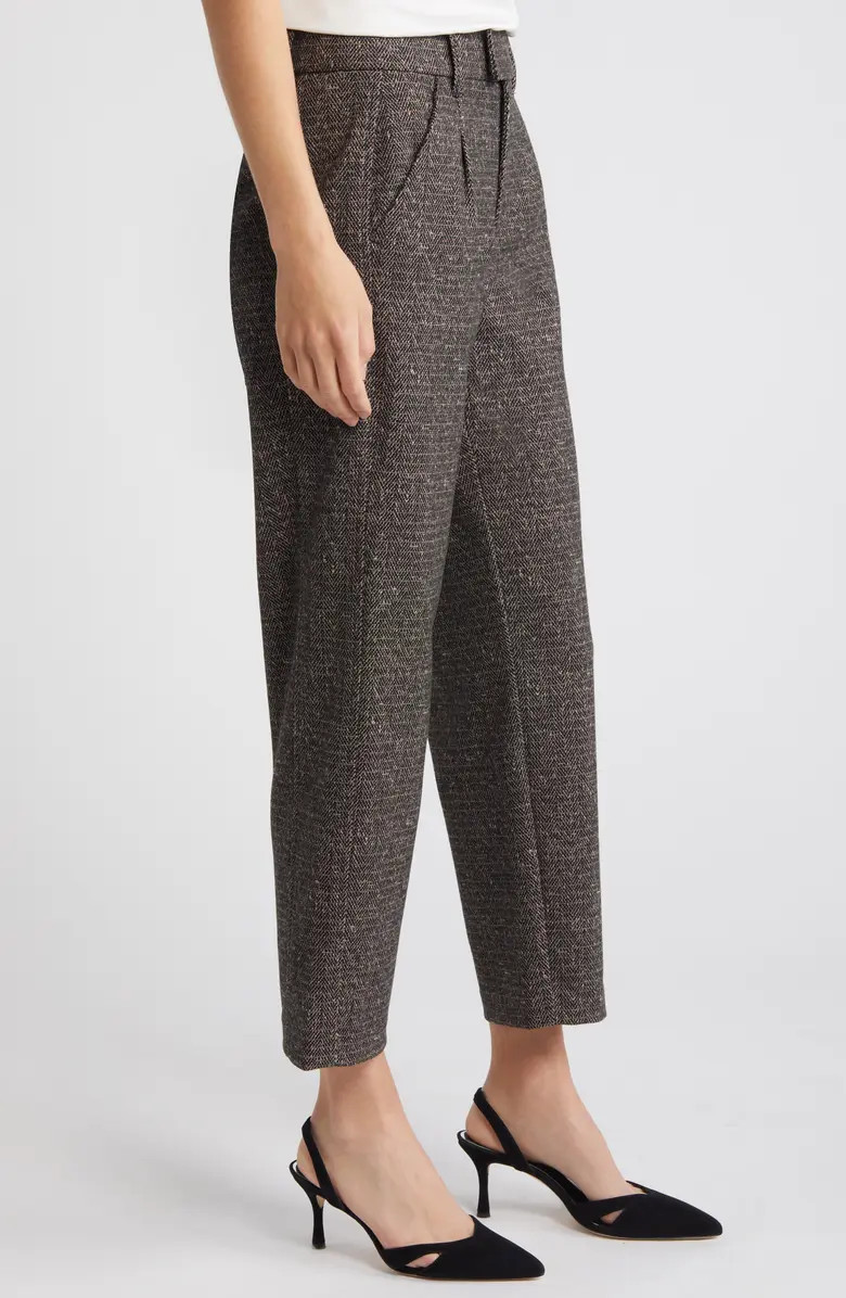 Wit & Wisdom 'Ab'Solution Skyrise Pleated Ankle Straight Leg Pants | Nordstrom | Nordstrom