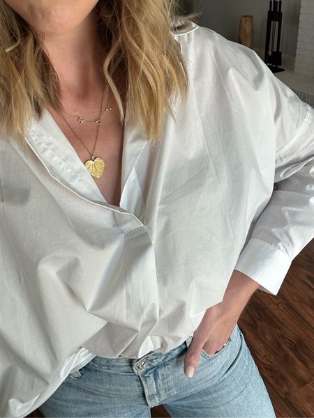 The perfect oversized white blouse from @shopbirdiefw #shopbirdie

#LTKstyletip