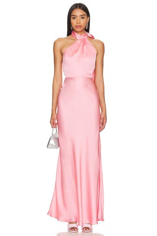 Lovers and Friends Albie Gown in Peach from Revolve.com | Revolve Clothing (Global)