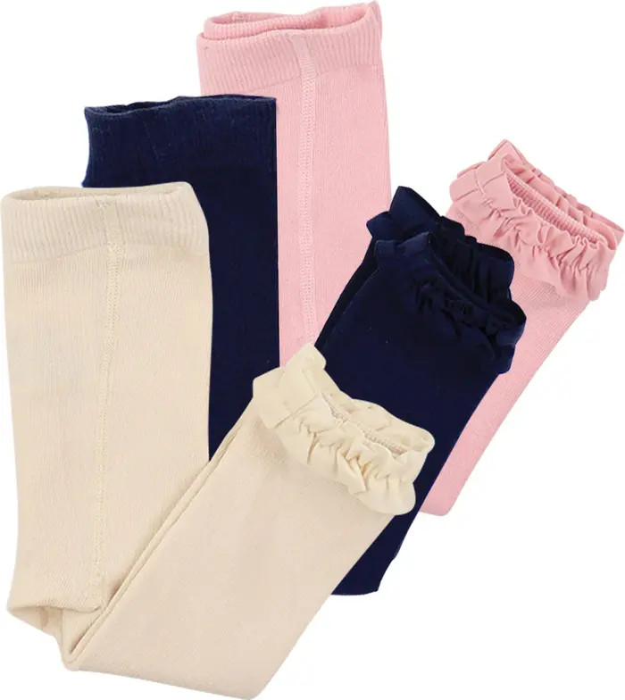 RuffleButts 3-Pack Footless Ruffle Tights | Nordstrom | Nordstrom