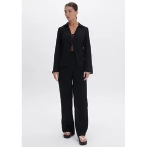 Calça Comfort Cintura Alta Preto G | OffPremium (BR)