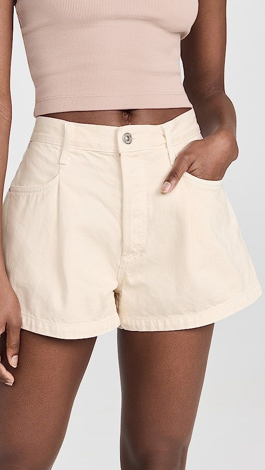 Franca Pleated Baggy Shorts | Shopbop