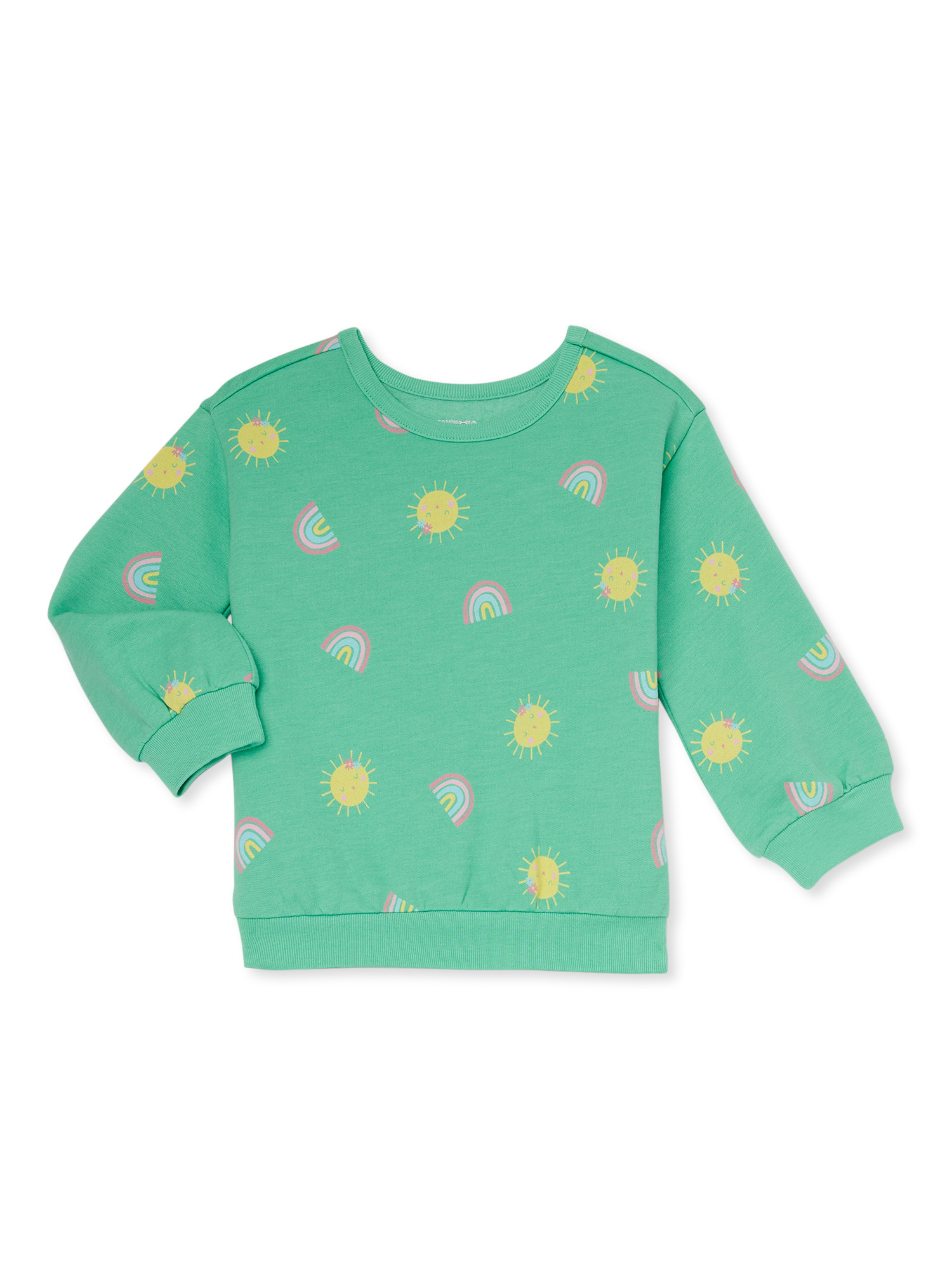 Garanimals Toddler Girl Print Fleece Top, Sizes 12 Months-5T - Walmart.com | Walmart (US)