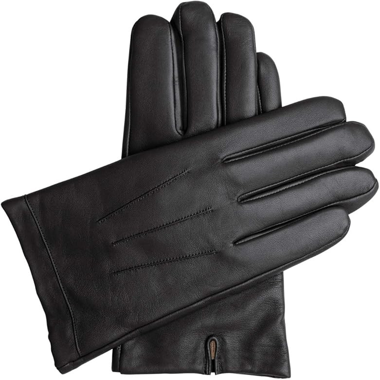 Downholme Classic Leather Cashmere Lined Gloves for Men | Amazon (US)