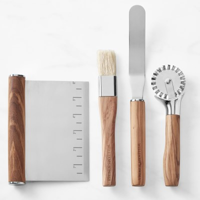Williams Sonoma Olivewood Pastry Tools, Set of 4 | Williams-Sonoma