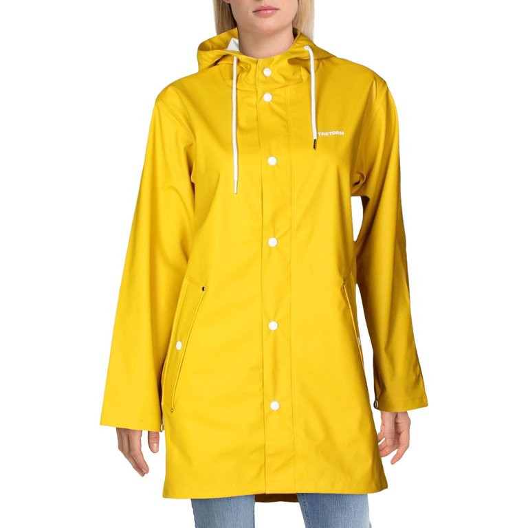 Tretorn Womens Midi Waterproof Raincoat Yellow XXS - Walmart.com | Walmart (US)