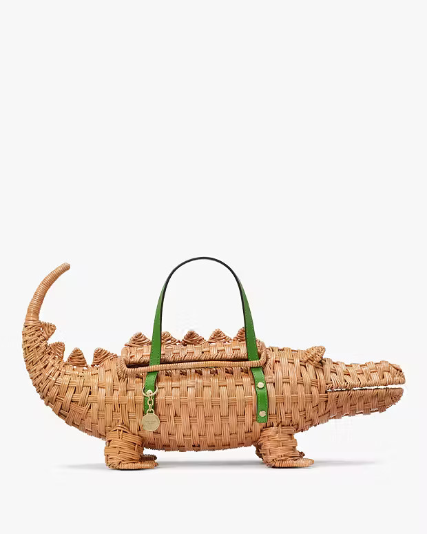 Swamped Wicker 3d Alligator Bag | Kate Spade (US)