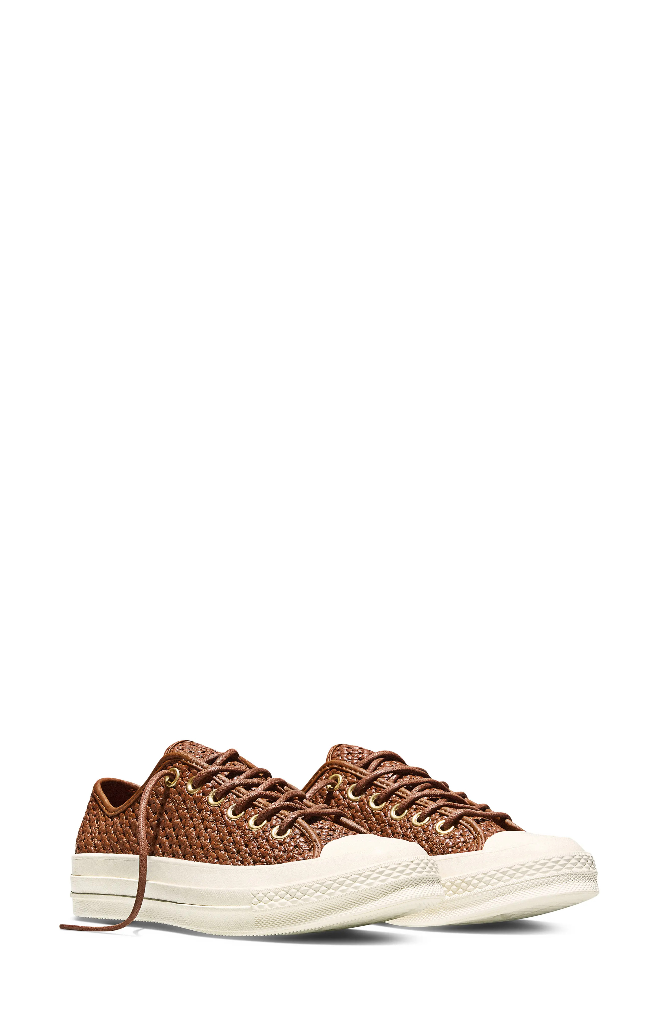 Gender Inclusive Chuck 70 Woven Leather Sneaker | Nordstrom | Nordstrom